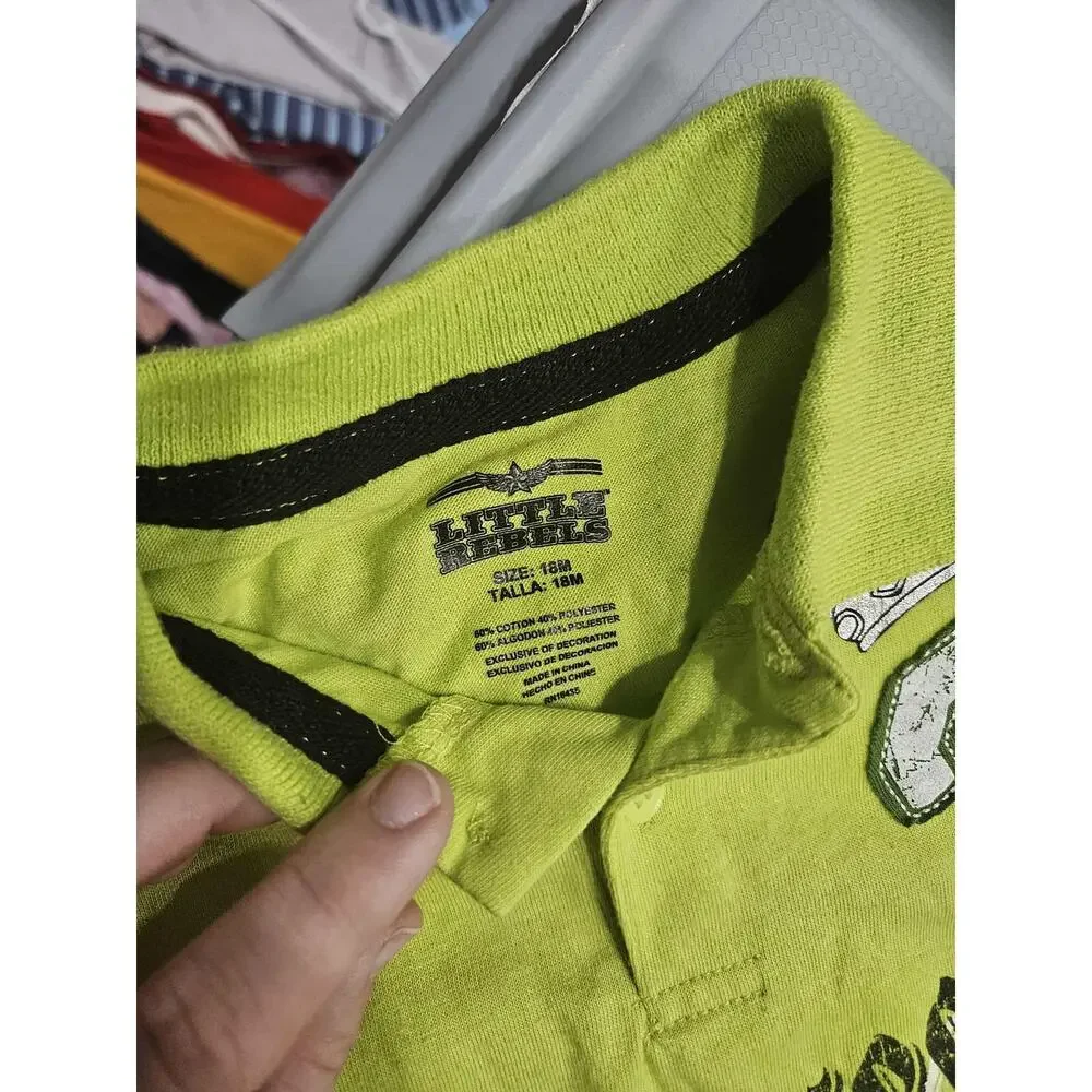 Polo and Shorts Set - Little Rebels - 18mo